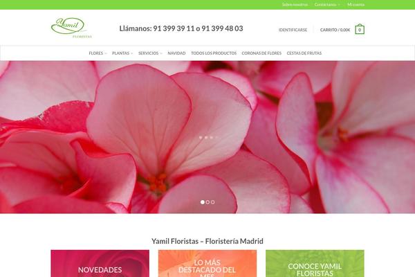 Flatsome theme site design template sample