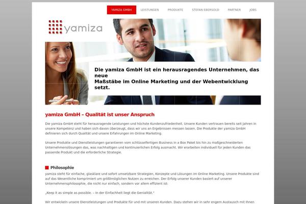 deCente theme site design template sample