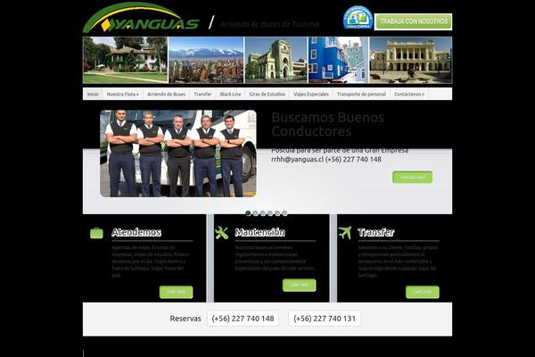 Minimal theme site design template sample