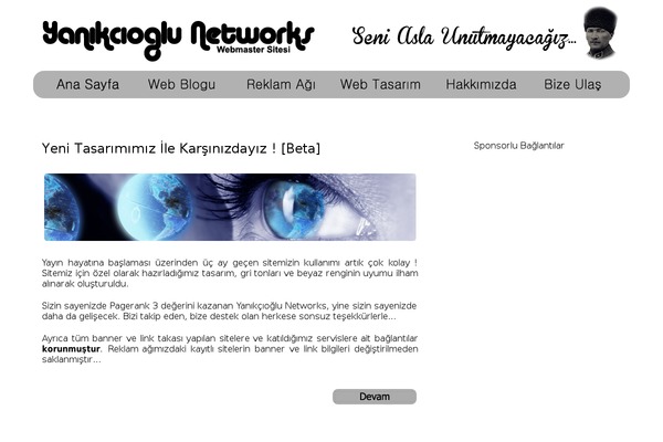yanikcioglunetworks.com site used Burakisci V3