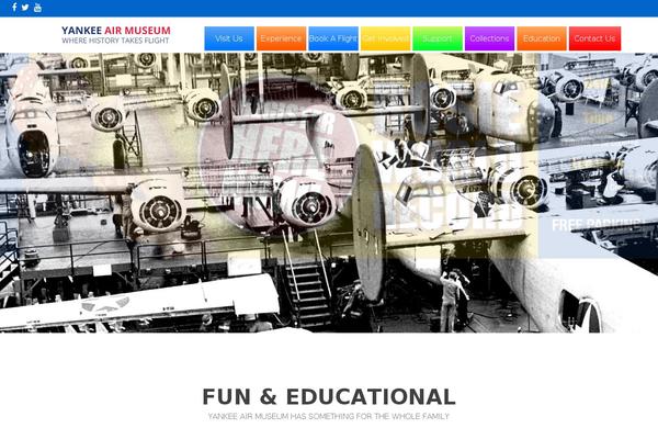 yam theme websites examples