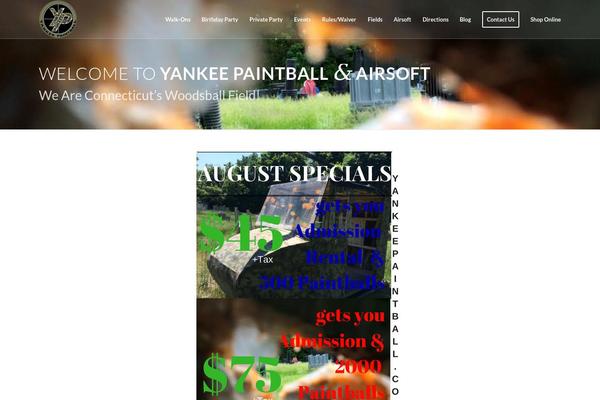 Enfold theme site design template sample