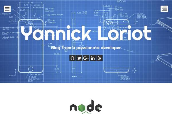 yannickloriot.com site used Quare