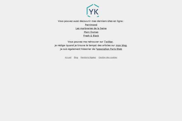 yannkozon.com site used Yannkozon