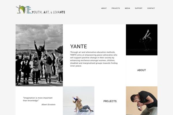 Buran theme site design template sample