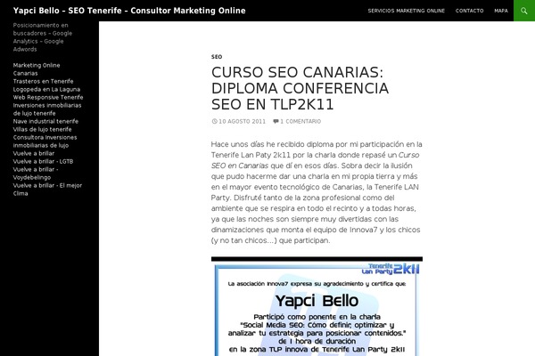Site using pagebar plugin