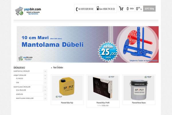 Bazar theme site design template sample