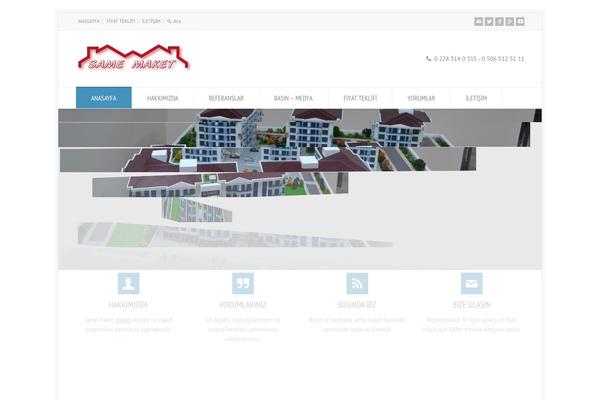 Tema theme site design template sample