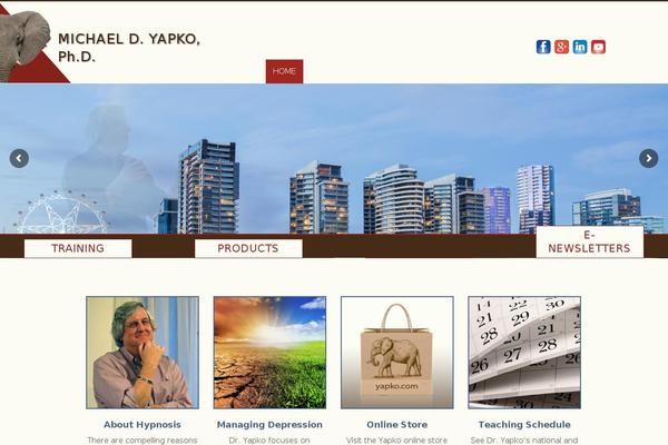 Flat Bootstrap theme site design template sample