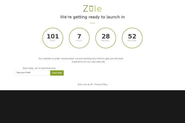 Curated theme site design template sample
