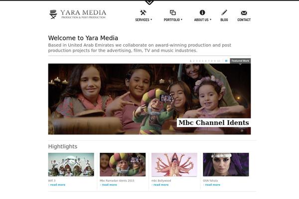 Daisho theme site design template sample