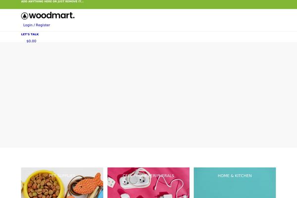 Site using Woo-cart-all-in-one plugin