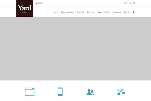 yard.nl site used Theme-fusion