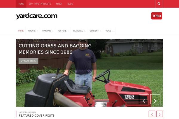 yardcare.com site used Newsright