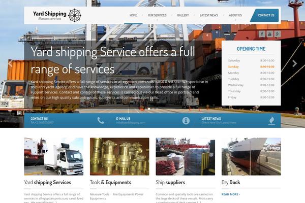 CarPress theme site design template sample
