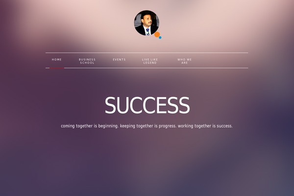 Finale theme site design template sample