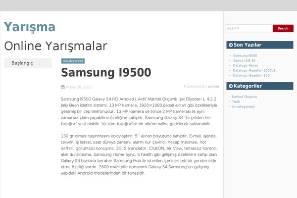 SmartAdapt theme site design template sample