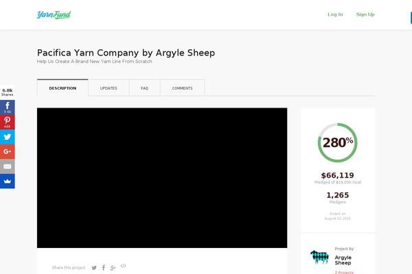 Fundify theme site design template sample