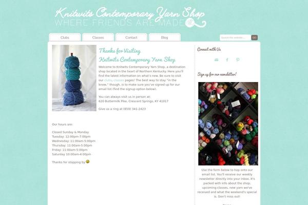 yarnstars.com site used Craftiness Child Theme