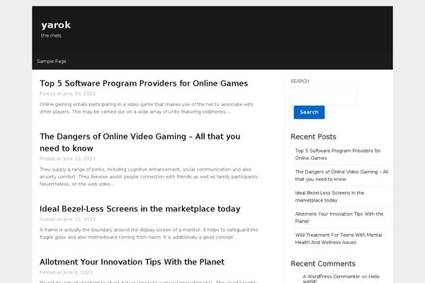 NewsPaperly theme site design template sample