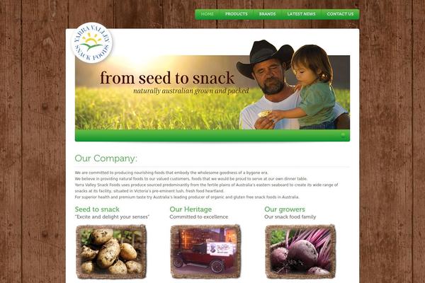 Breeze theme site design template sample