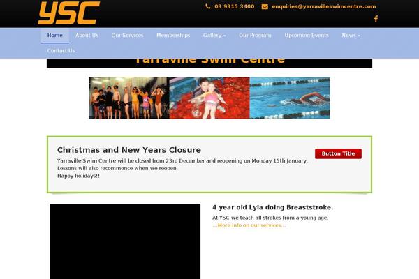 Site using Wpglow-builder plugin