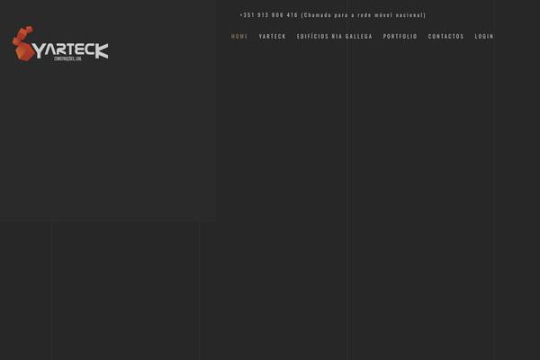 Goarch theme site design template sample