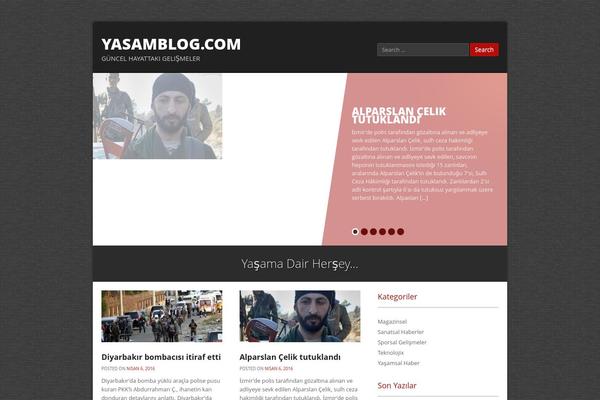 Monaco theme site design template sample