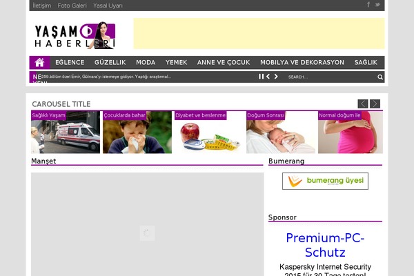 yasamhaberleri.com site used Poyraz