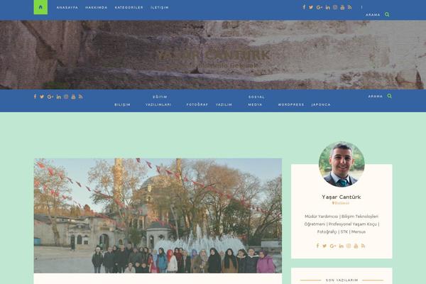 Journey theme site design template sample