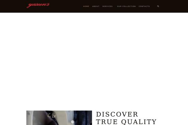 Petermason theme site design template sample