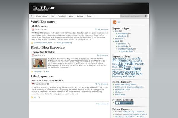 iNove theme site design template sample