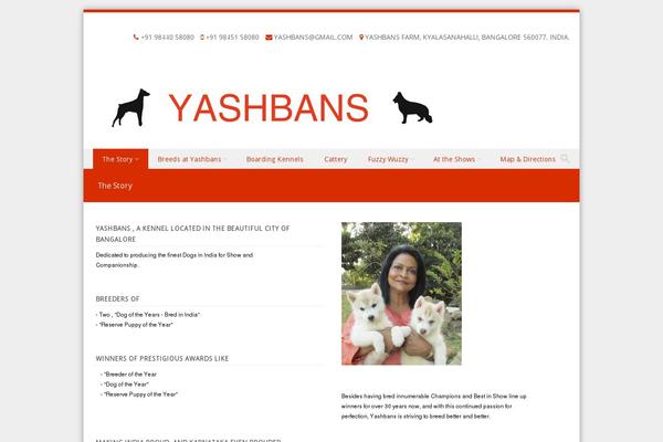 Discovery theme site design template sample