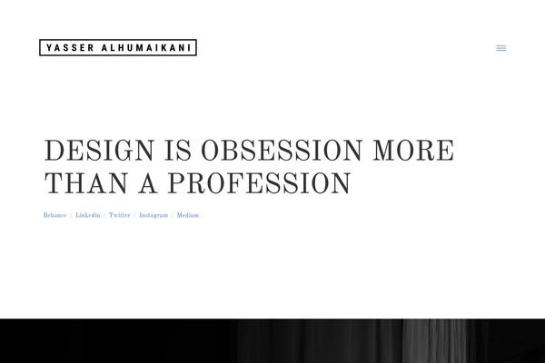 Semplice theme site design template sample