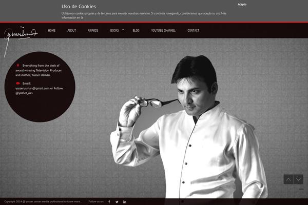 Serendipity theme site design template sample