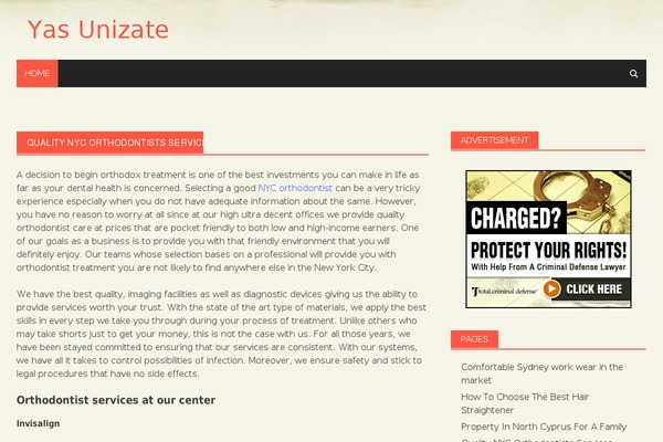 Awaken theme site design template sample