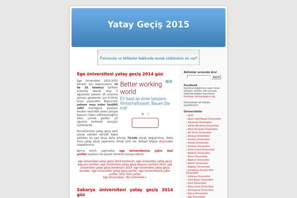 Default theme site design template sample