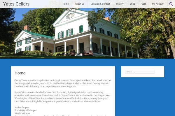 yatescellars.com site used Radiate