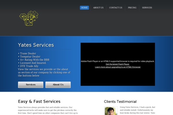 Figero theme site design template sample