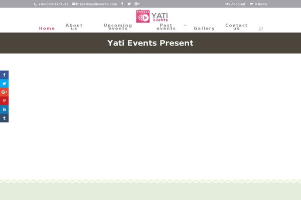 Site using Woocommerce_events plugin