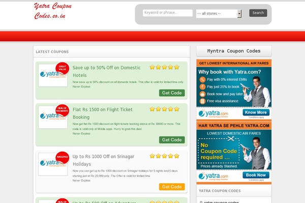Cp theme site design template sample
