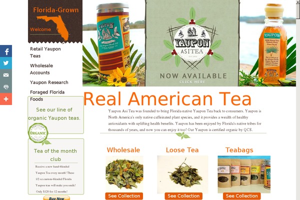 yauponasitea.com site used Circles