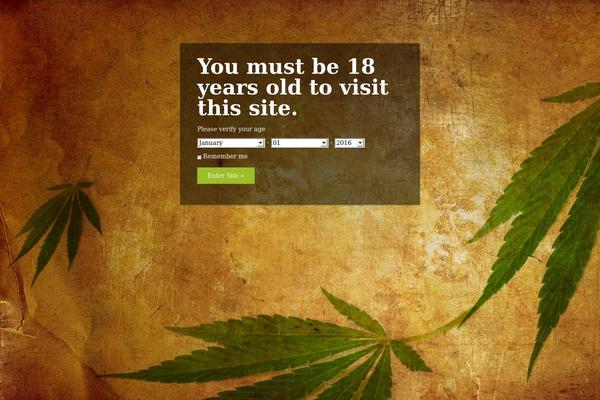 Site using Age Verify plugin