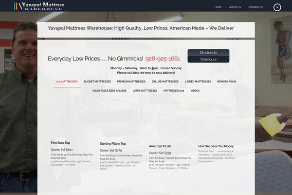 Shuffle theme site design template sample