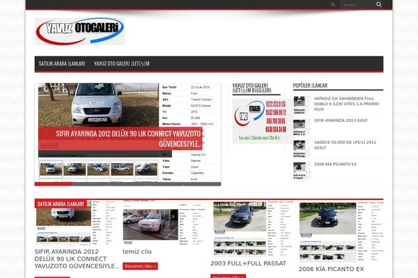 Jarida theme site design template sample