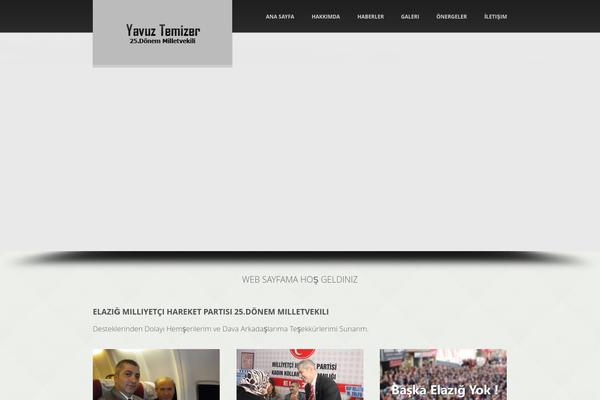 Glisseo theme site design template sample