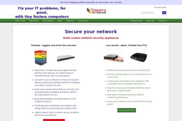 Site using Simple Notices plugin