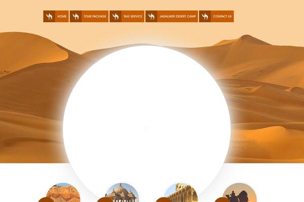 Iconic One theme site design template sample