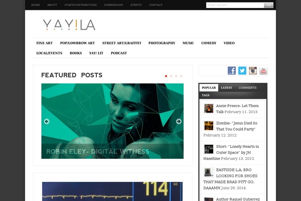 Daily Edition theme site design template sample