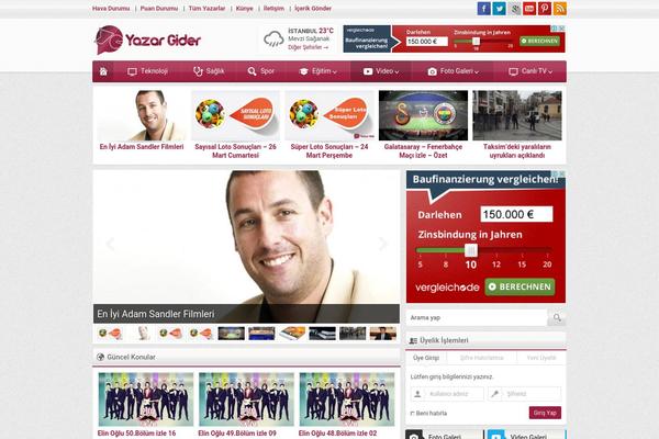Webportal v2 theme site design template sample